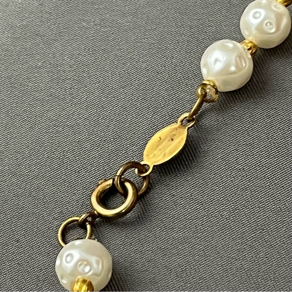 VTG Freirich Long Beaded Necklace 25” drop EXC Condition - marked - Picture 6 of 10